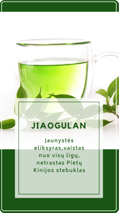 JIAOGULAN (PENKIASKIAUTĖ DRIEKĖ)