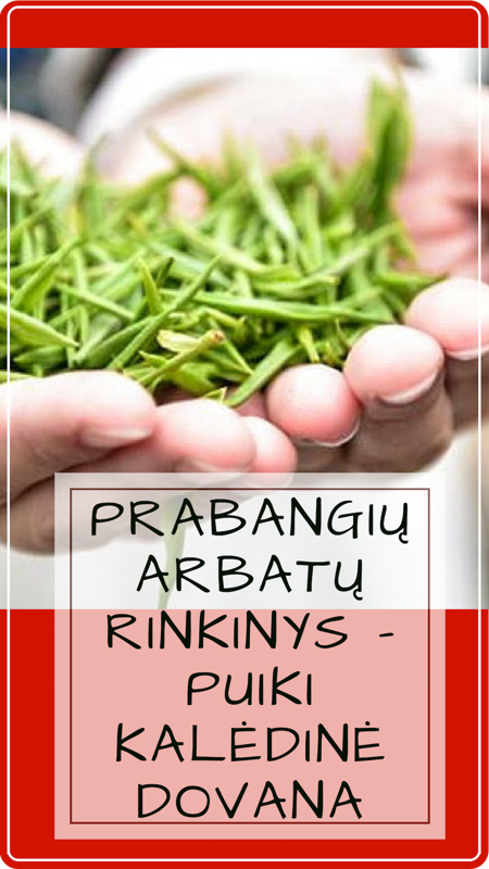 PRABANGIŲ ARBATŲ RINKINYS