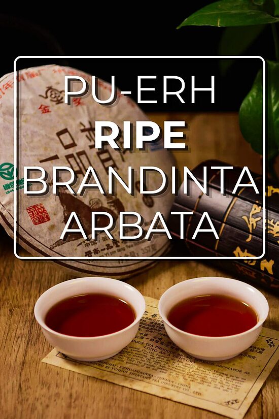 PU-ERH JUODOJI (RIPE) ARBATA