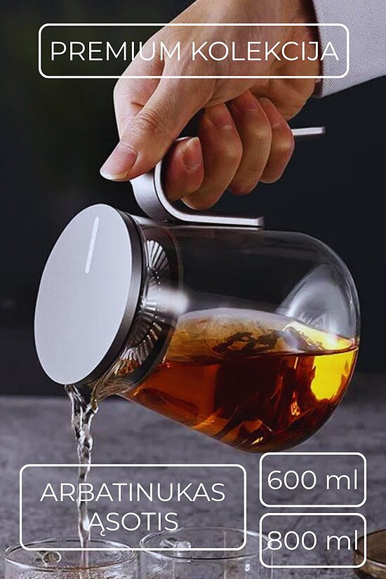 600/800 ml PREMIUM ARBATINUKAS - ĄSOTIS 
